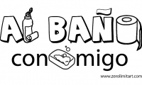 Al baño conmigo